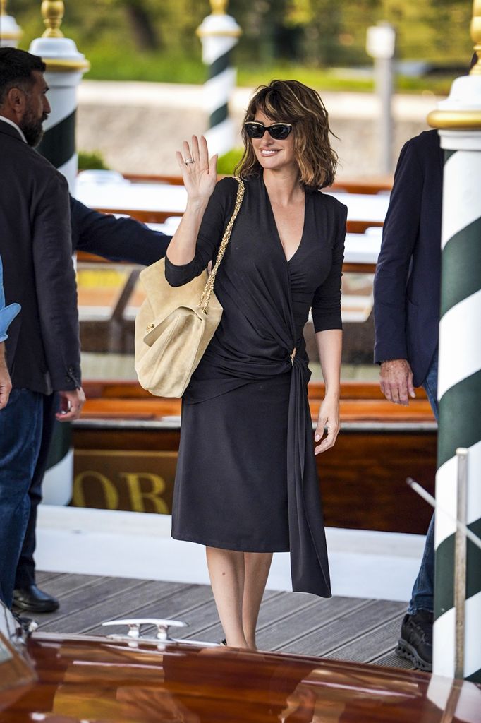 La actriz Penélope Cruz llegando al Hotel Excelsior durante el 83º Festival Internacional de Cine de Venecia. 