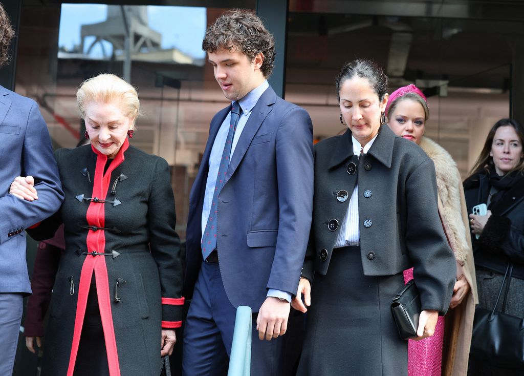 Carolina Herrera con su otro nieto Gerry