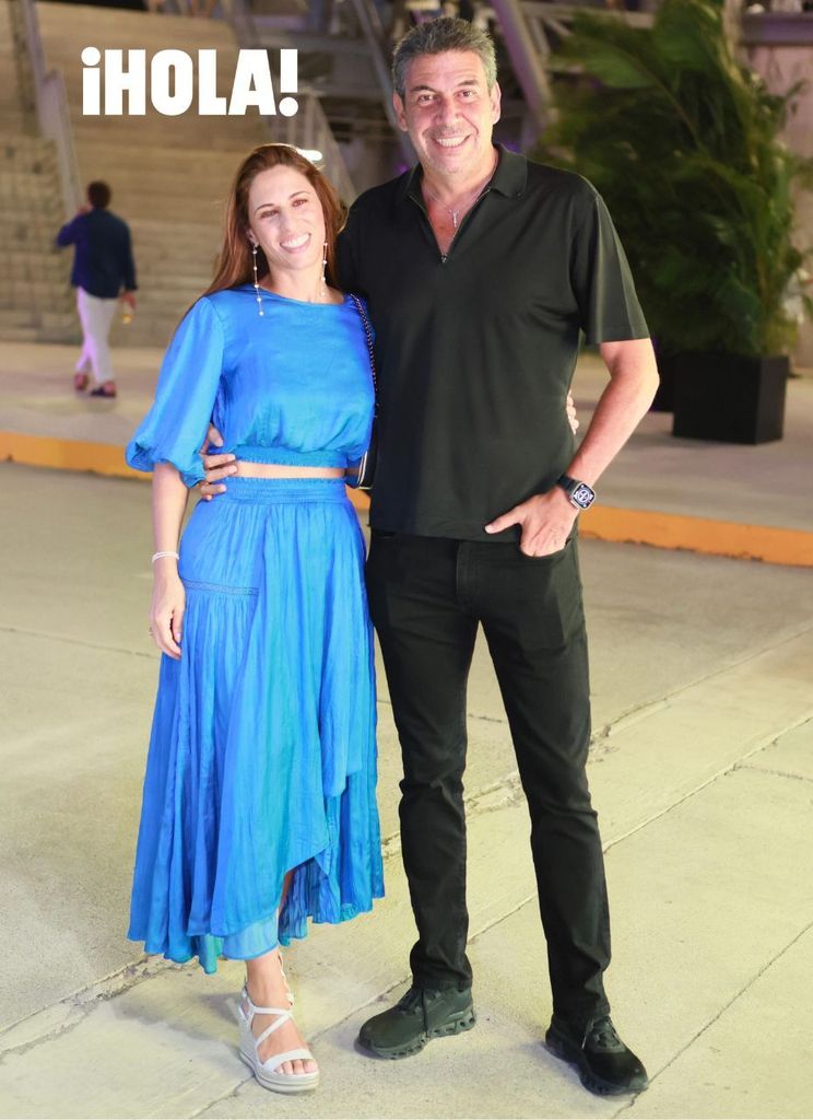 Johanna Slim Domit y Arturo Elías Ayub