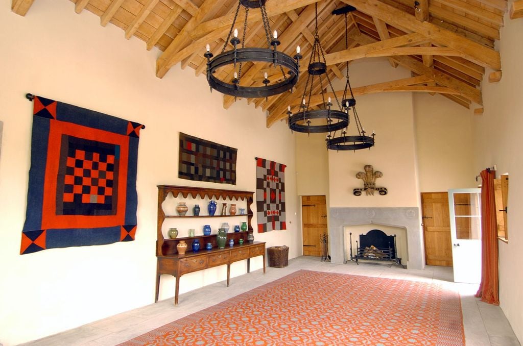 Casa de Llwynywermod en Gales del rey Carlos III 