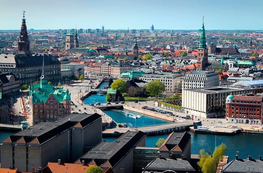 Copenhagen-Skyline