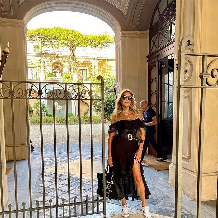 Ana Obregón en Roma