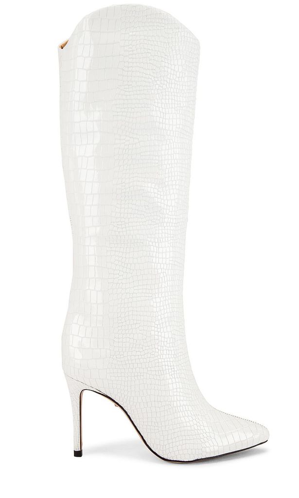 botas blancas schutz de revolve
