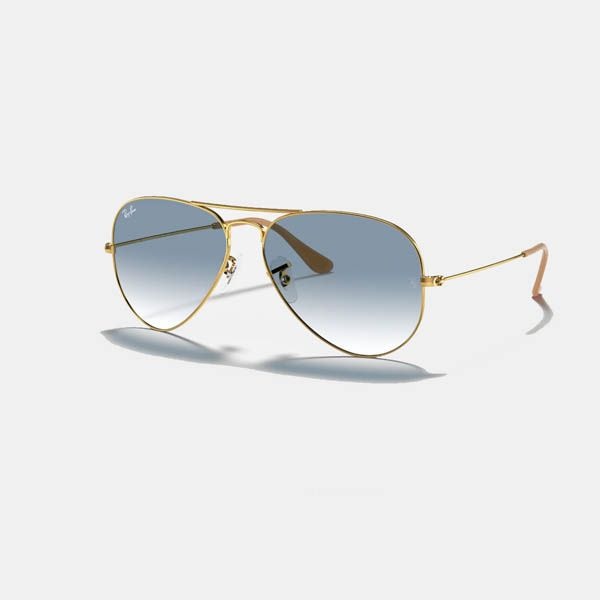 gafas rayban aviador cristales azules