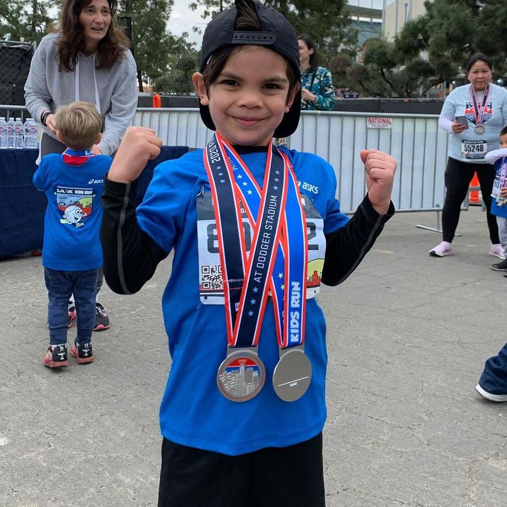 Alejandra Espinoza y su hijo Matteo
