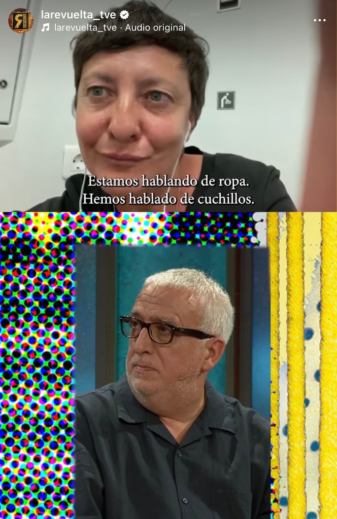 Eva Hache conecta con La Revuelta tras no poder asistir al programa 