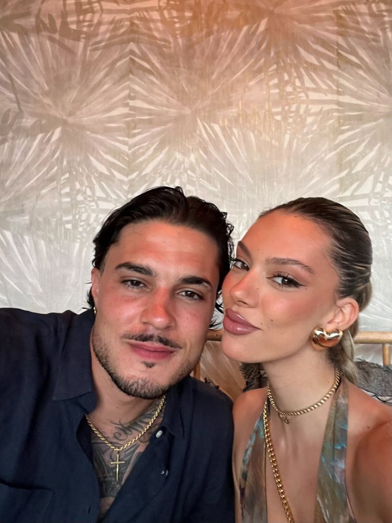 Alejandra Rubio y Carlo en una imagen de sus redes sociales