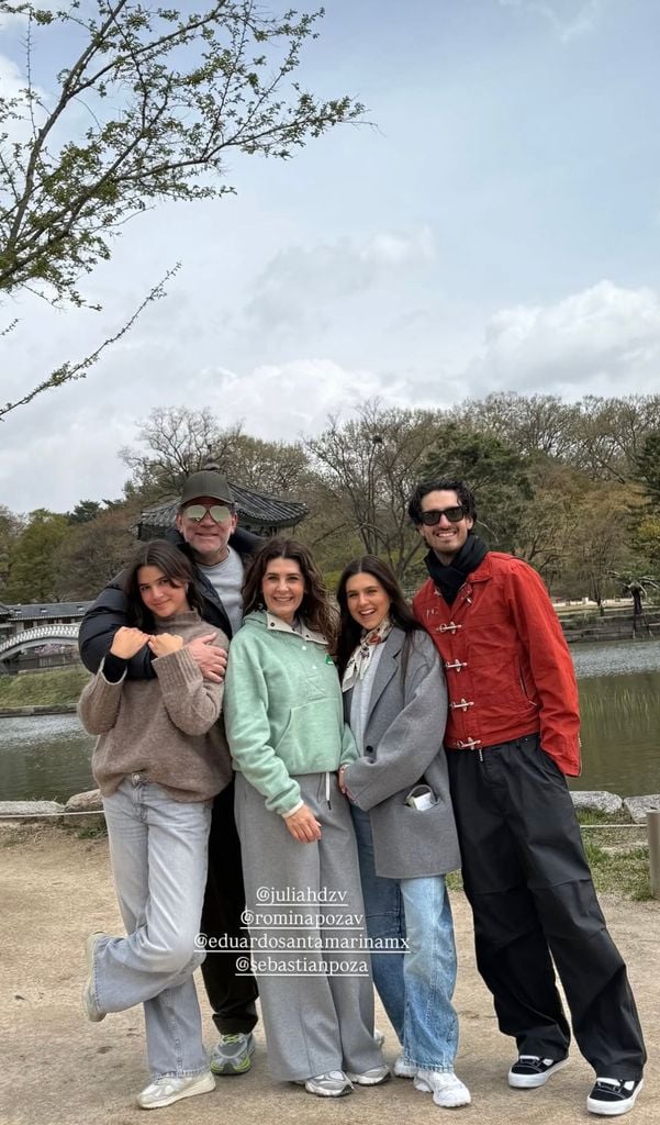 Uno de los planes preferidos de Mayrín y Eduardo es viajar en familia. 