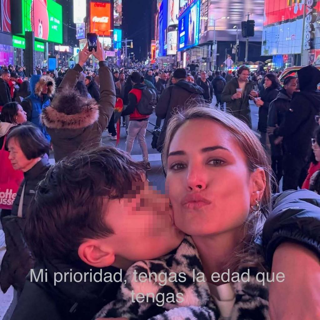 "Mi prioridad, tengas la edad que tengas", ha dicho Alba de su hijo Lucas