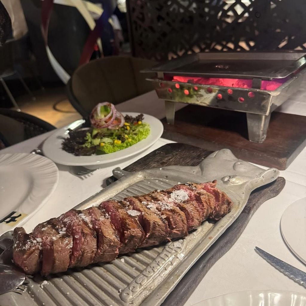 Los sabrosos platos que han degustado Manuel Díaz y Virginia Troconis en Gran Canaria