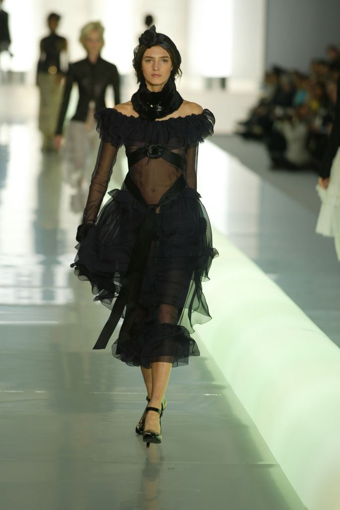 Desfile de Chanel Ready-to-wear en Paris, 2003.
