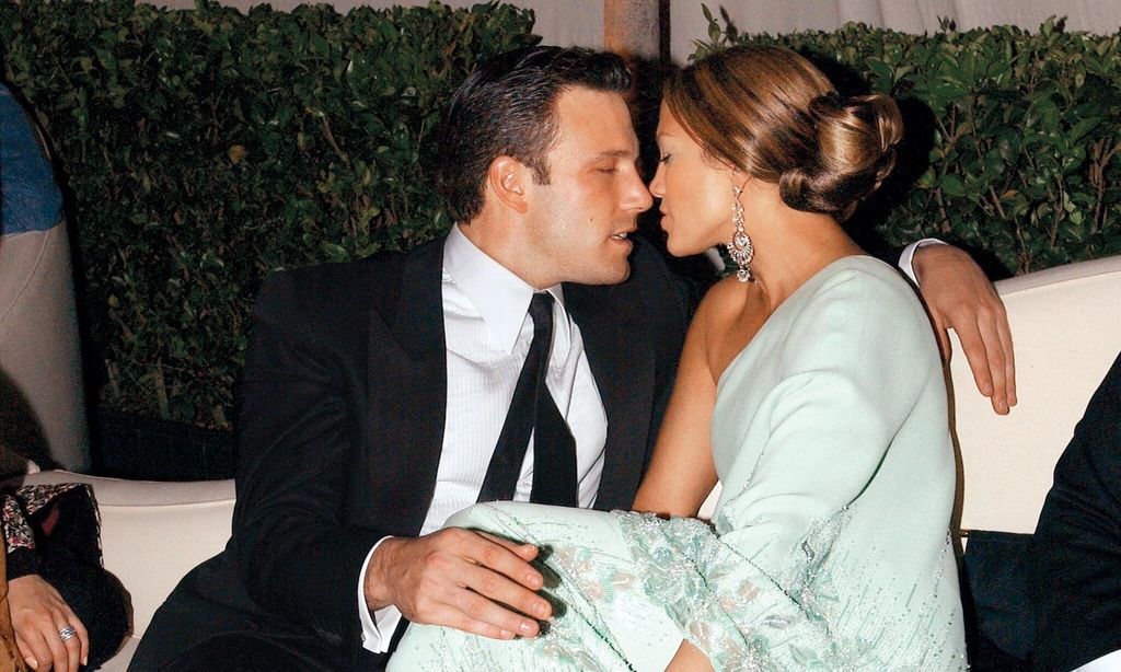 ben affleck jennifer lopez 39 vanity fair 39 oscars party morton 39 s beverly hills ca march 23 2003