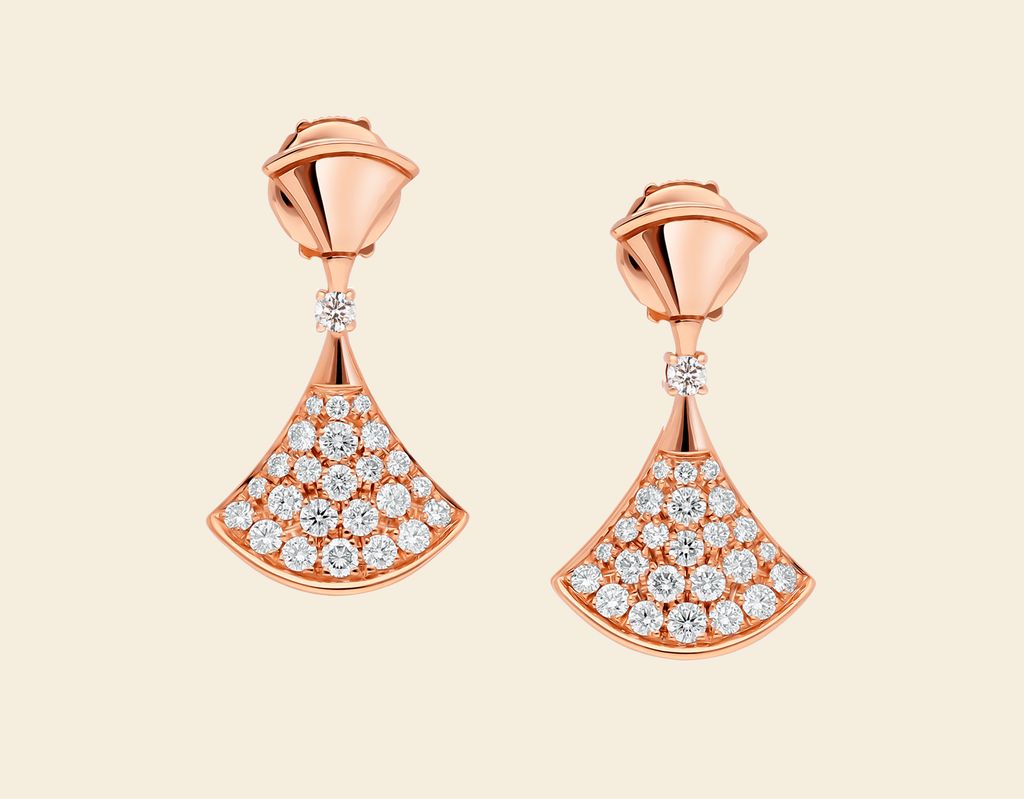 Pendientes espectaculares para bodas Bulgari