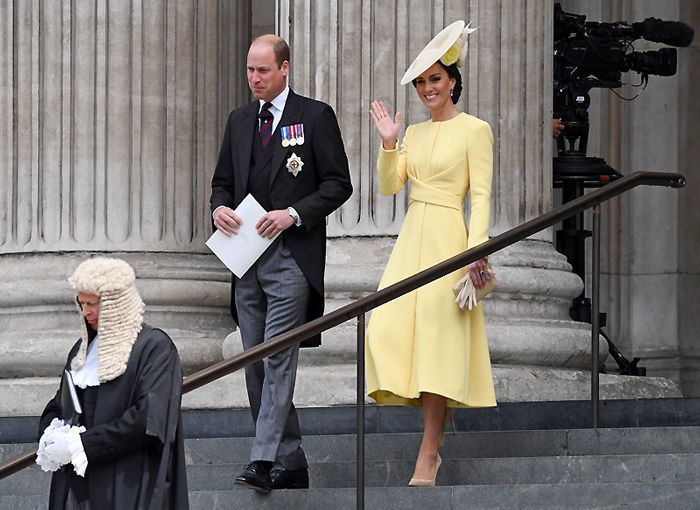 Kate Middleton y el príncipe Guillermo