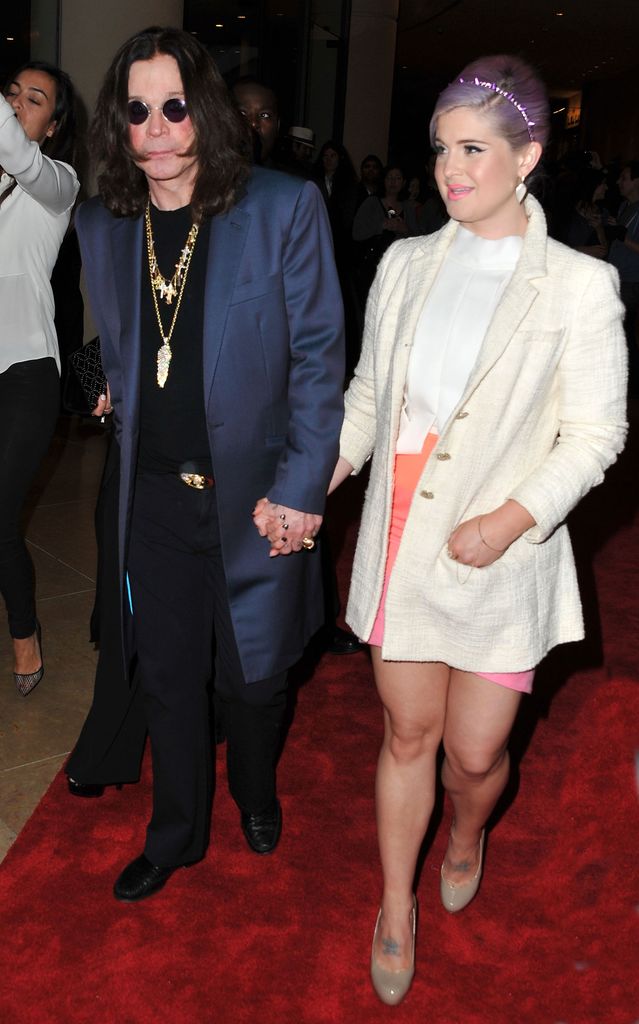 Ozzy siempre se mostró cariñoso y muy orgulloso de su hija Kelly