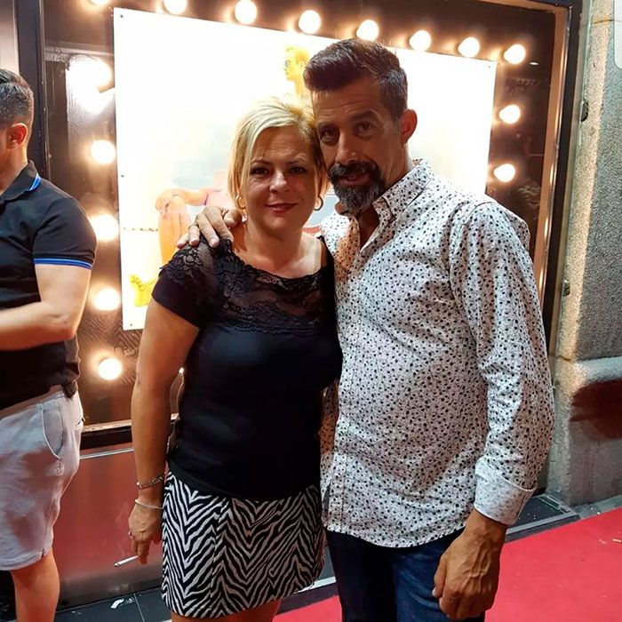 Inma y José Luis última foto