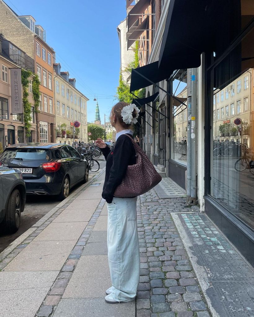 Coletero scrunchie streetstyle