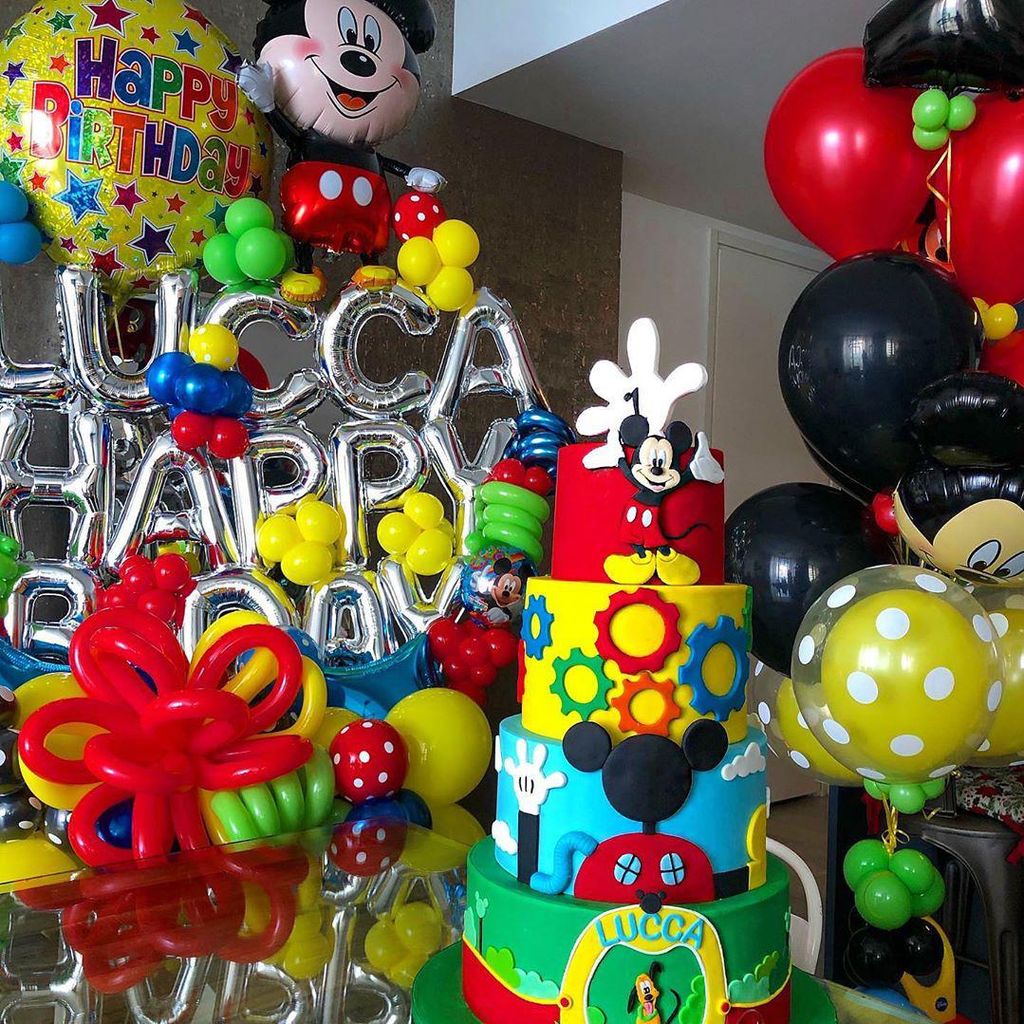 Lucca, el hijo de Chyno Miranda, celebró su primer añito