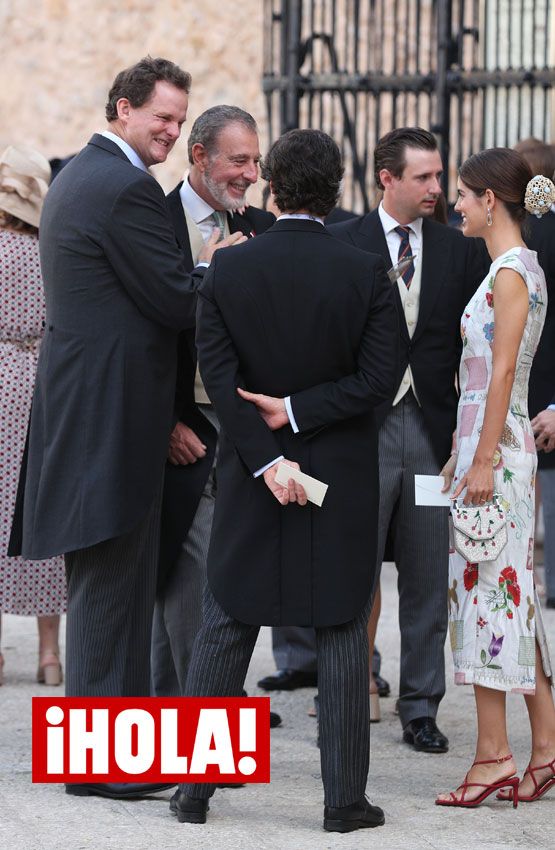 Sofía Palazuelo en la boda del duque de Noto