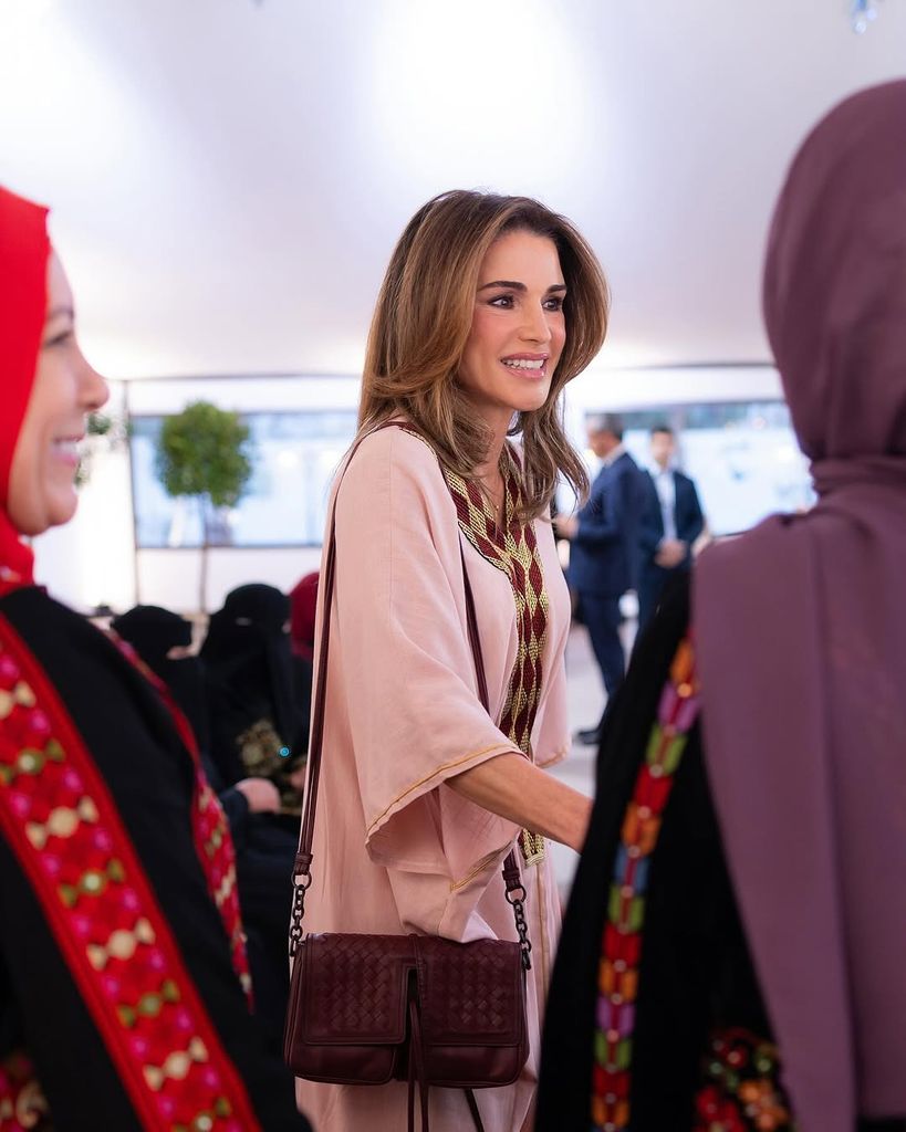 La reina Rania de Jordania en un evento sobre emprendimiento femenino