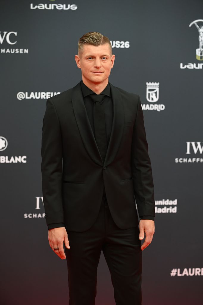 Toni Kroos durante la gala de entrega de los Laureus World Sports Awards 2026

