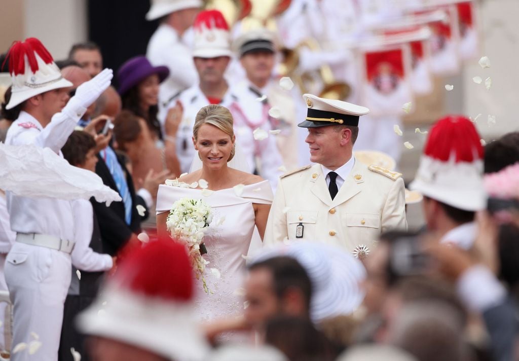 La boda de Charlene de Monaco  y el príncipe Alberto II