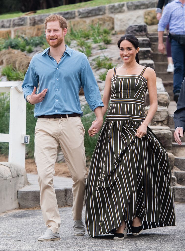 Meghan Markle compartió un video mostrando la habilidad del príncipe Harry 