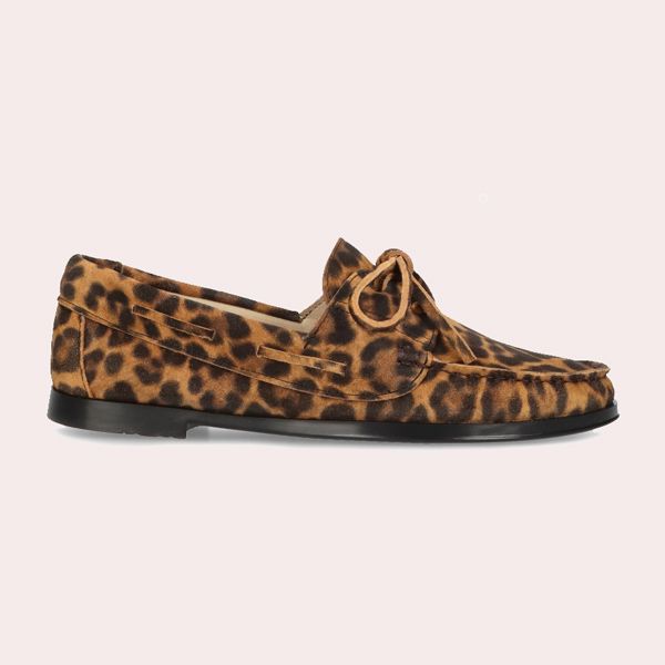 Mocasines Josephine de mujer en ante estampado