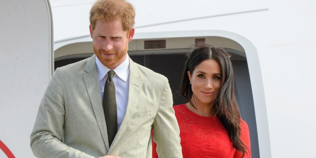 meghan markle prince harry archie trip