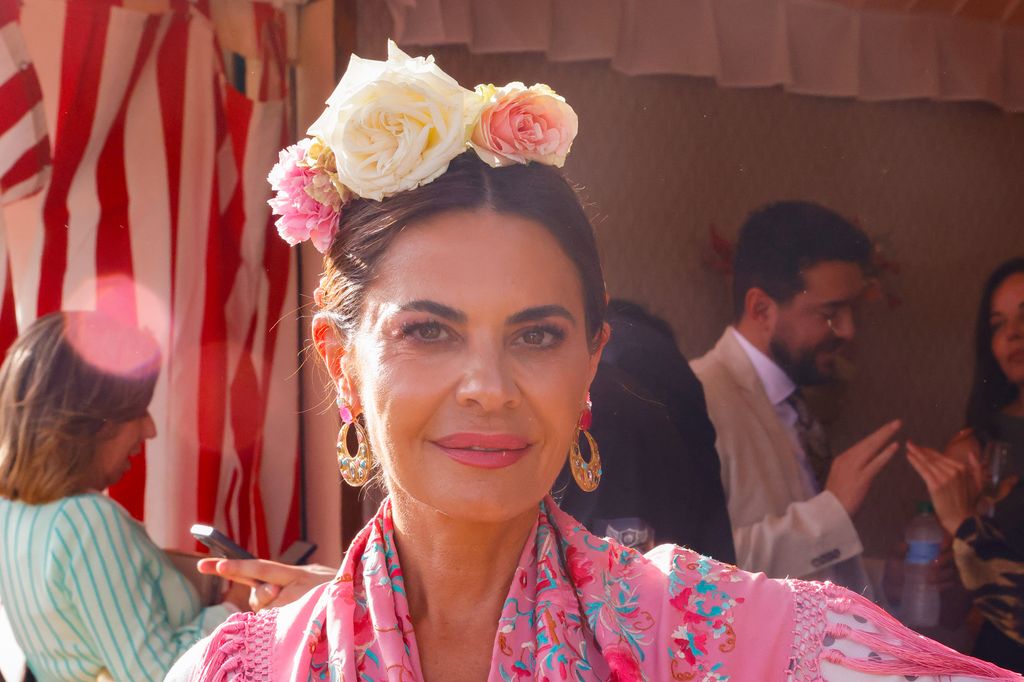 María José Suárez en la pasada Feria de Abril