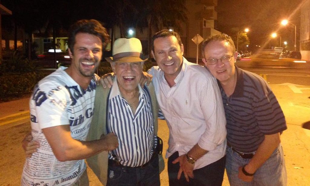 Alan Tacher y su papá