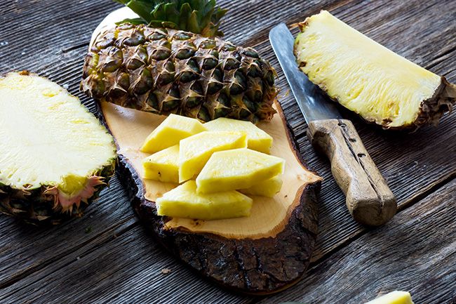 Brownie de piña