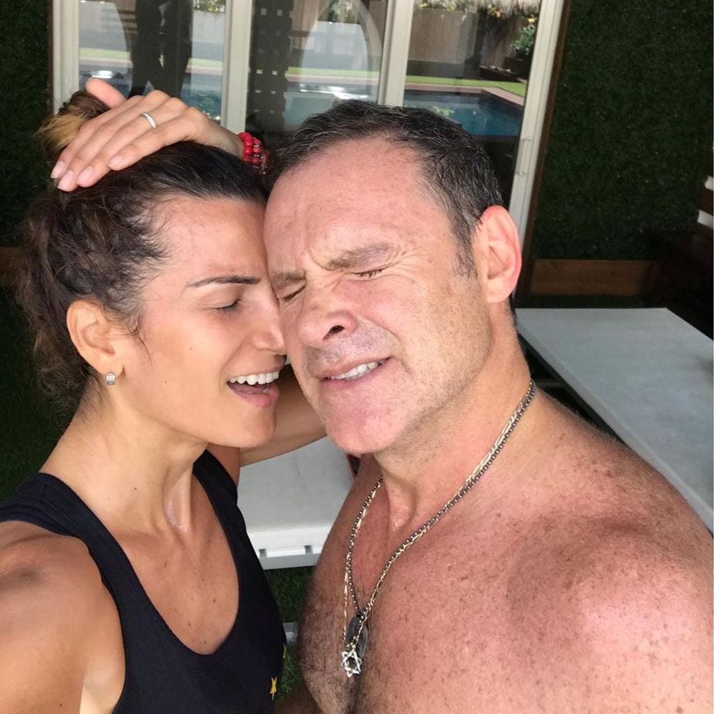 Alan Tacher y su esposa