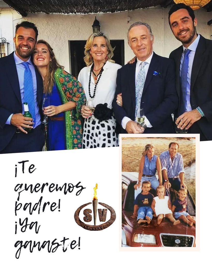 Jaime, Marcos y Rocío han heredado la vena artística de su padre y mantienen con él una estrecha relación