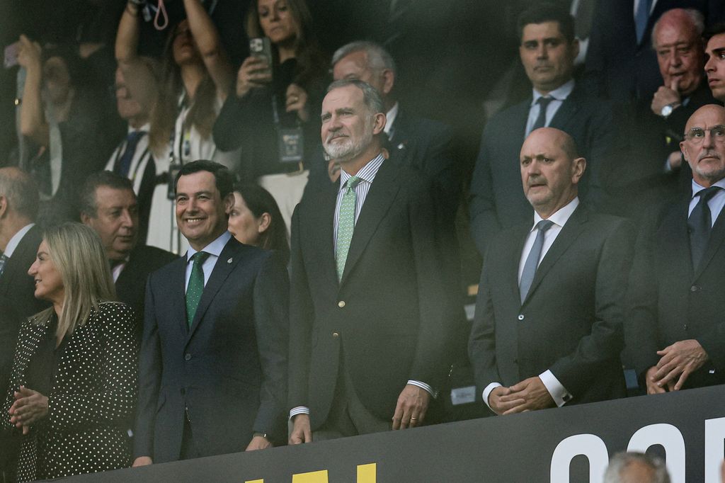 Felipe VI, en la final de la Copa del Rey