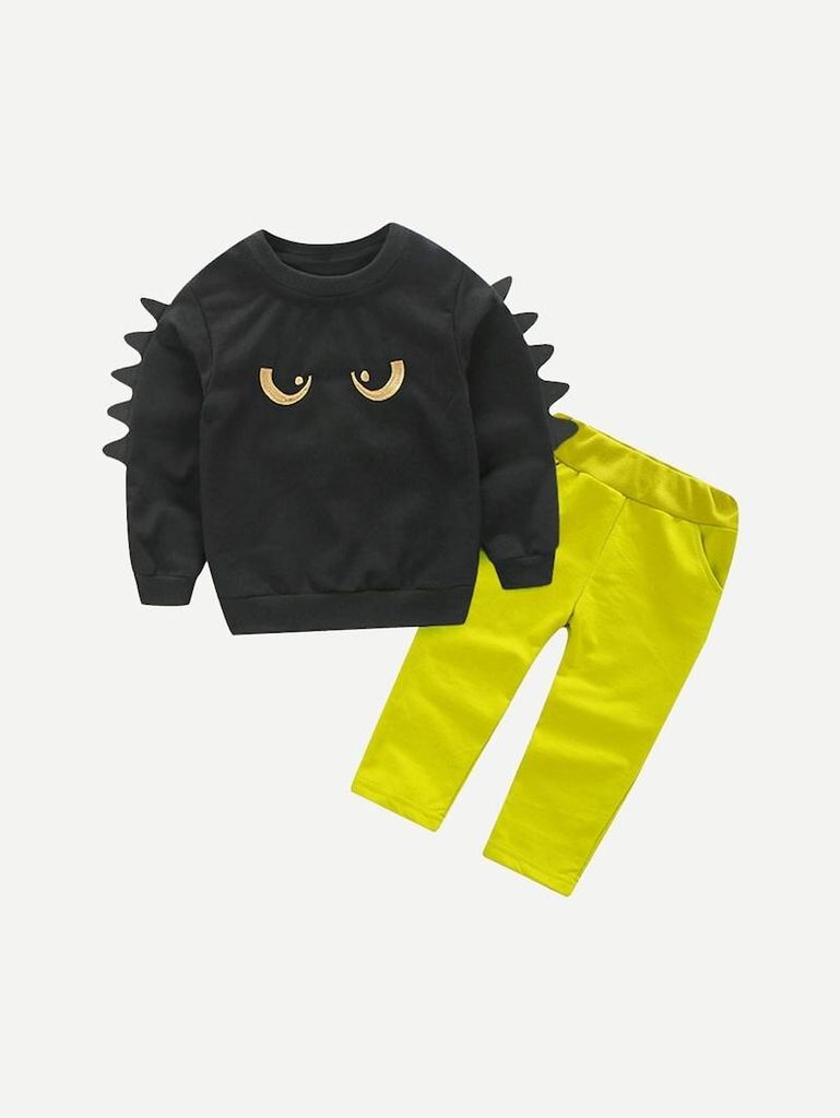 conjunto para ni os con motivo halloween