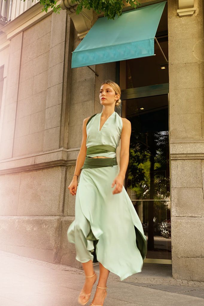 Vestido de invitada de B.A.G. by Blanca Astolfi