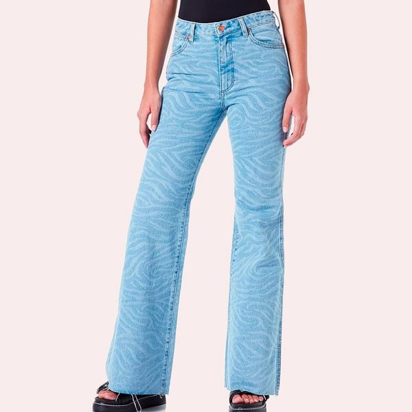 vaqueros estampados