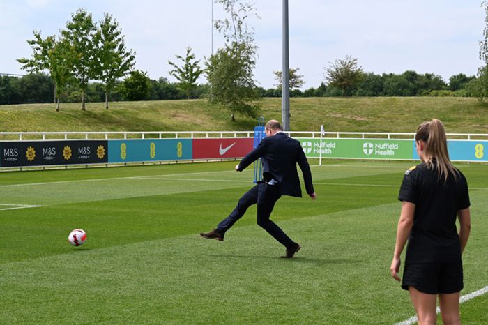Charlotte de Cambridge quiere 'fichar' por la Selección femenina de fútbol de Inglaterra