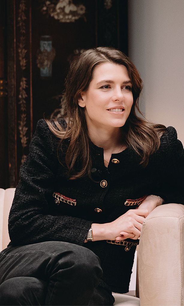 Carlota Casiraghi en su encuentro literario de Chanel