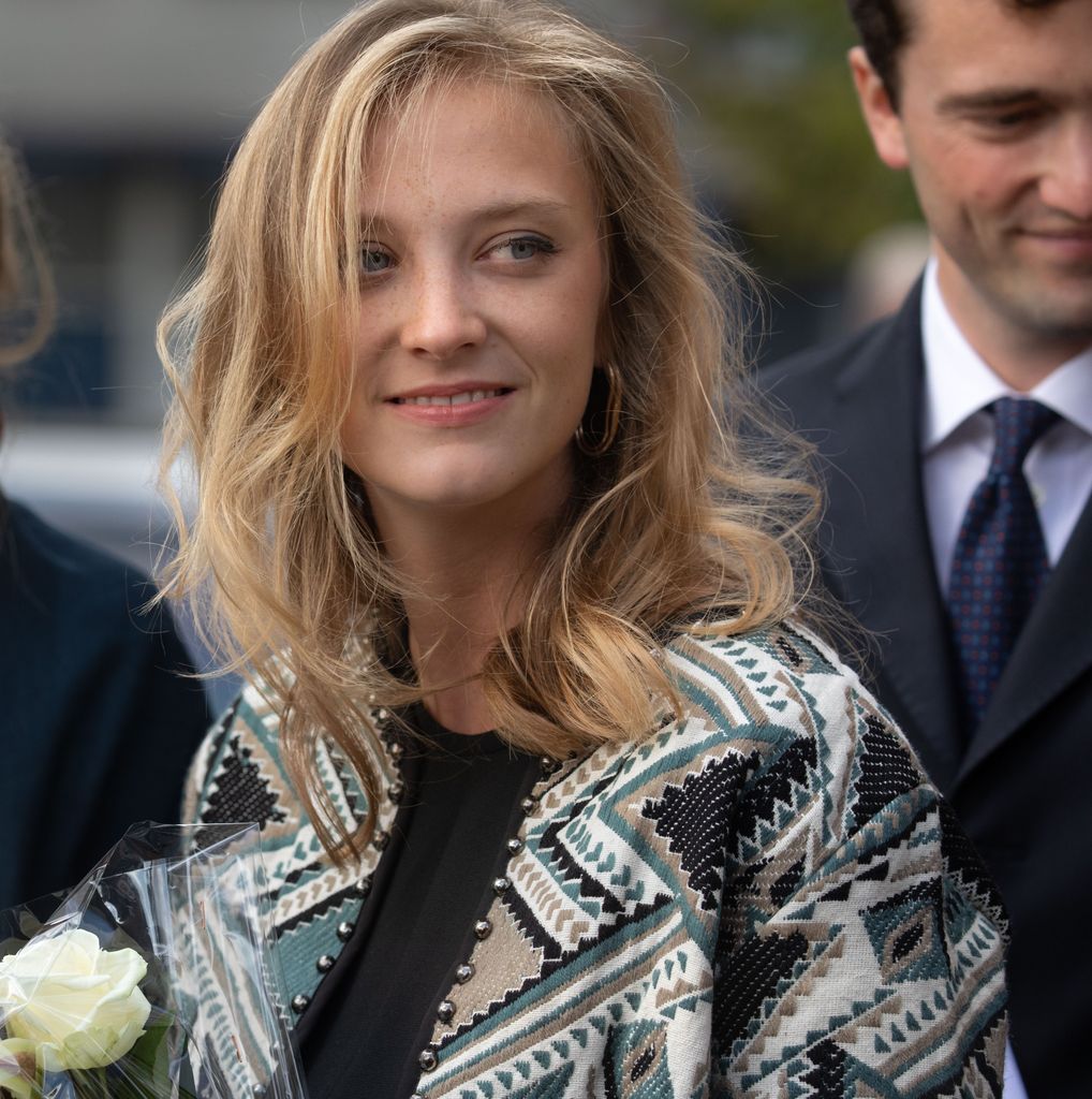 La princesa Luisa María de Bélgica 