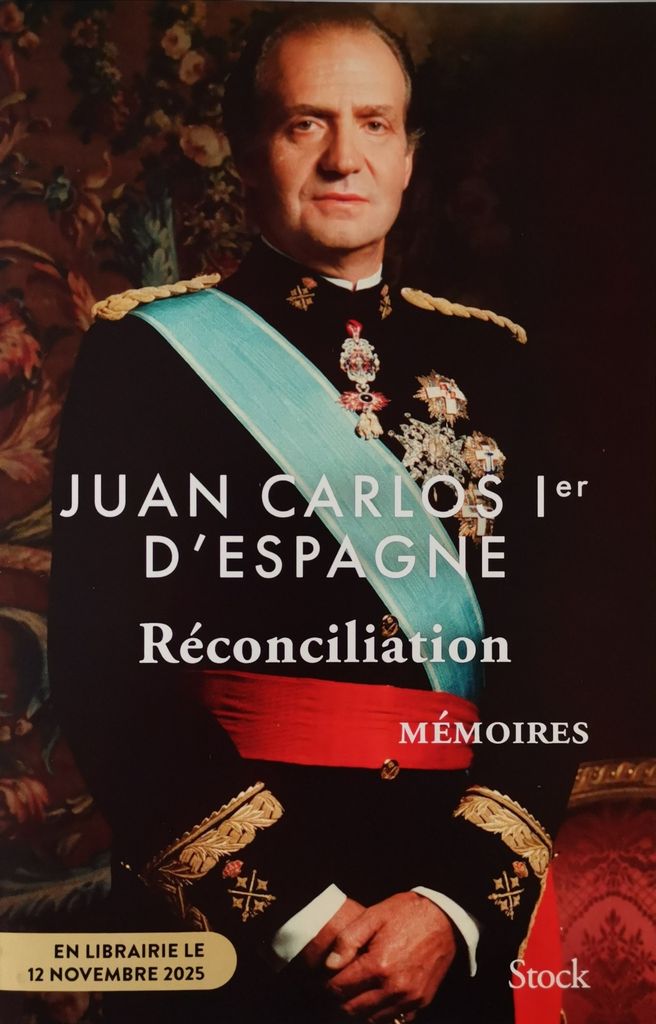 Portada del libro de memorias 'Reconciliación' del rey Juan Carlos I