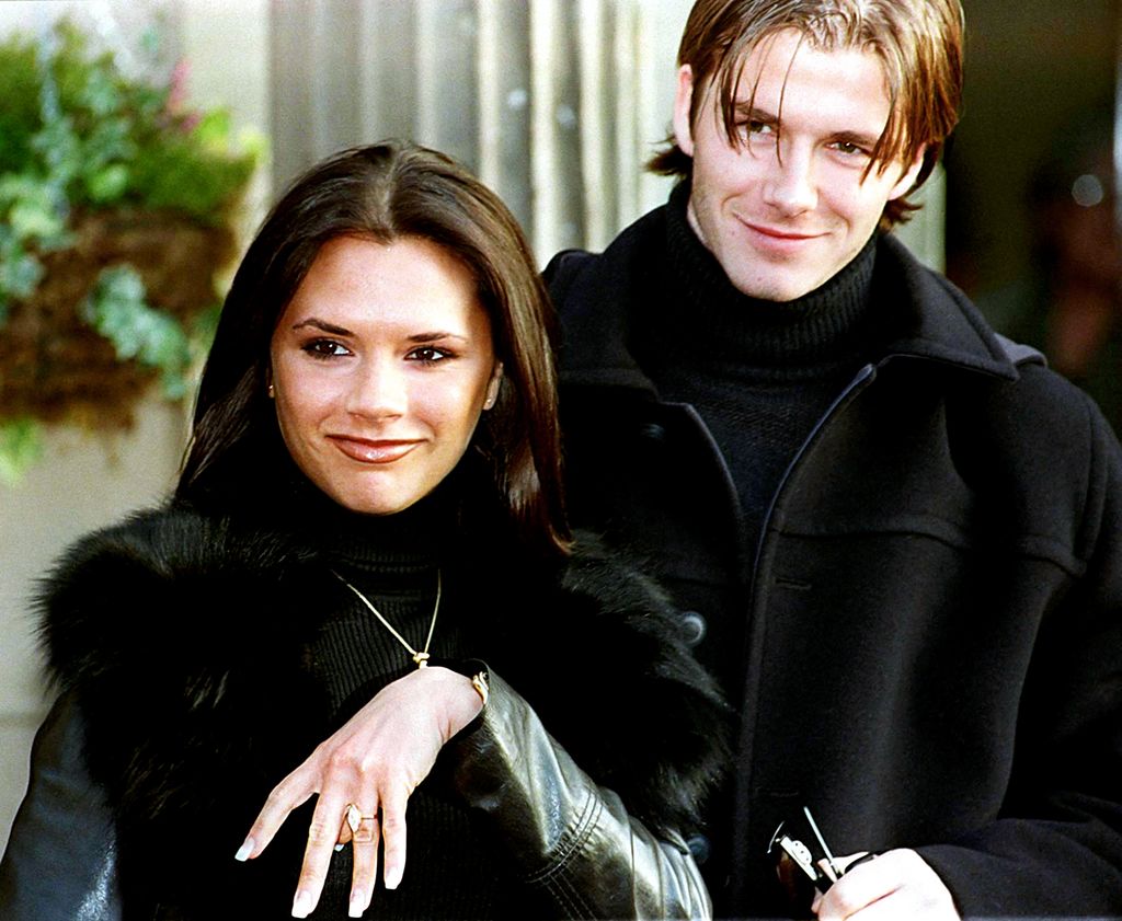 Pedida de mano de los Beckham