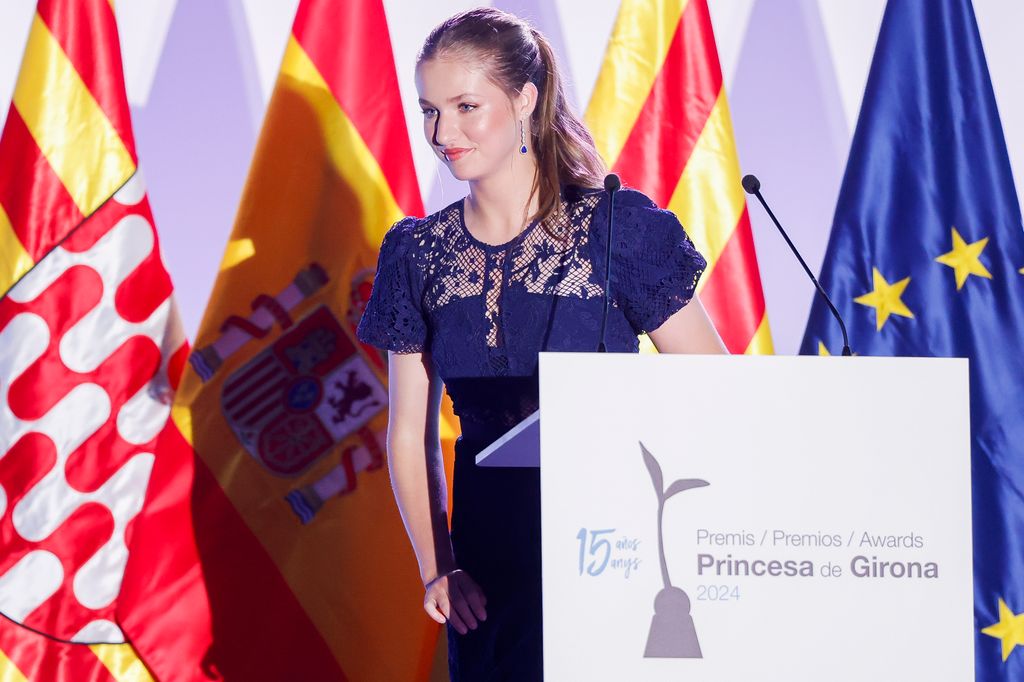 Leonor entrega los Premios Princesa de Girona el 10 de julio de 2024