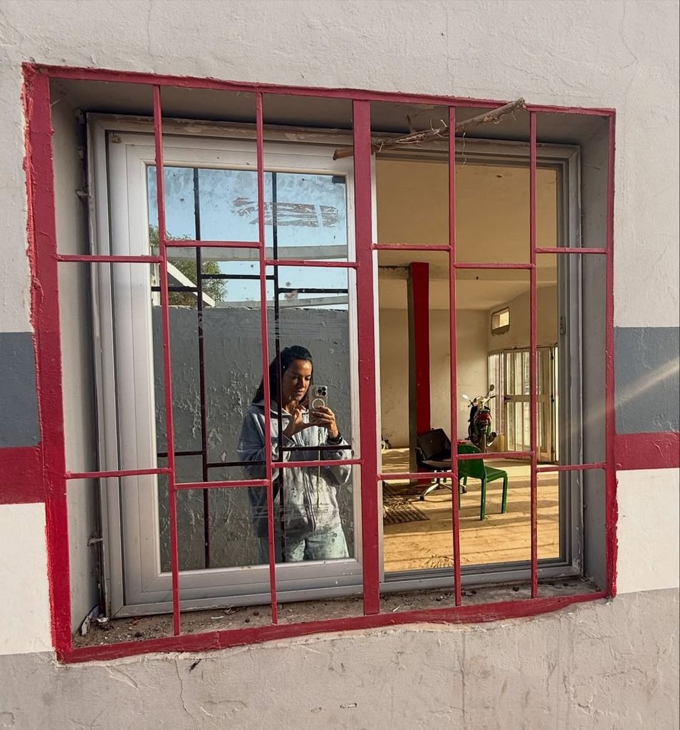 Cristina Saavedra en África