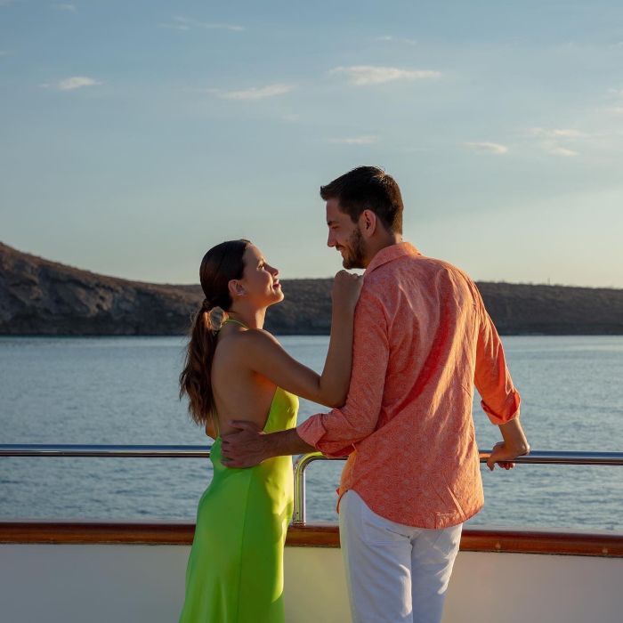Paulina Goto y Rodrigo Saval