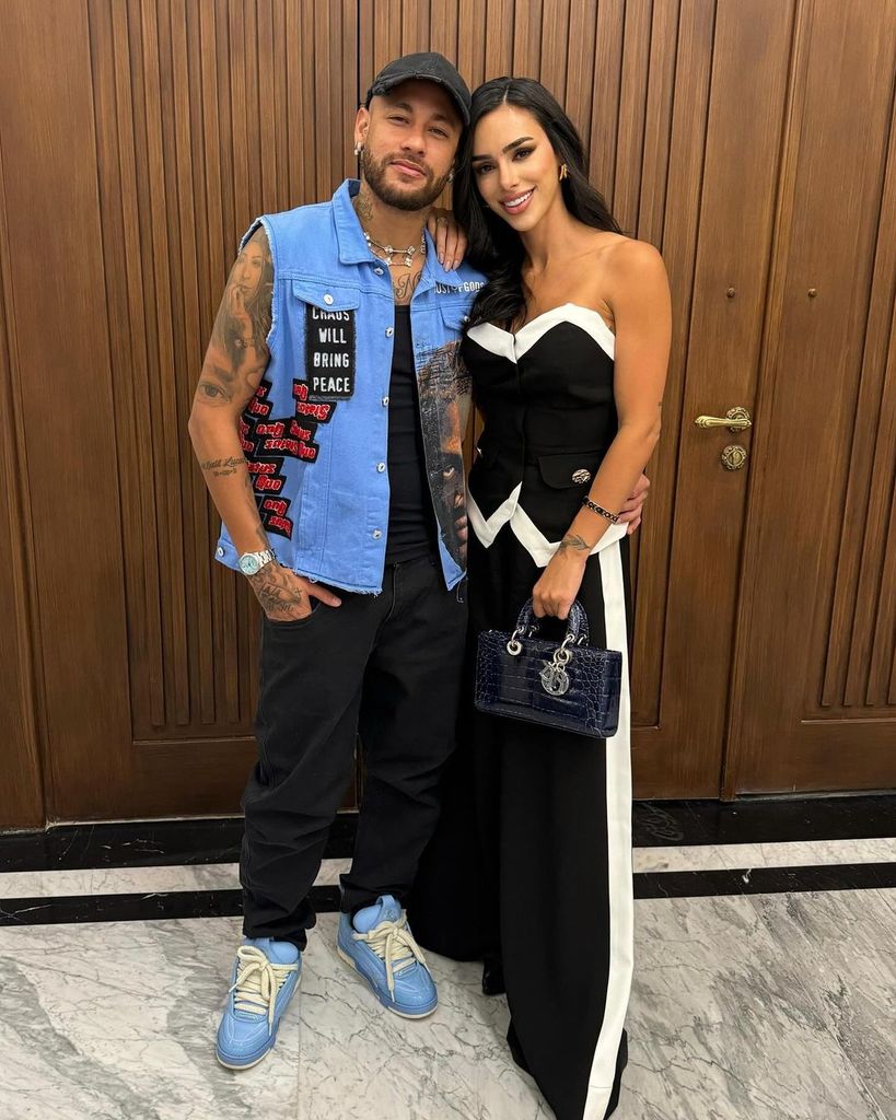 Neymar y Bruna Biancardo