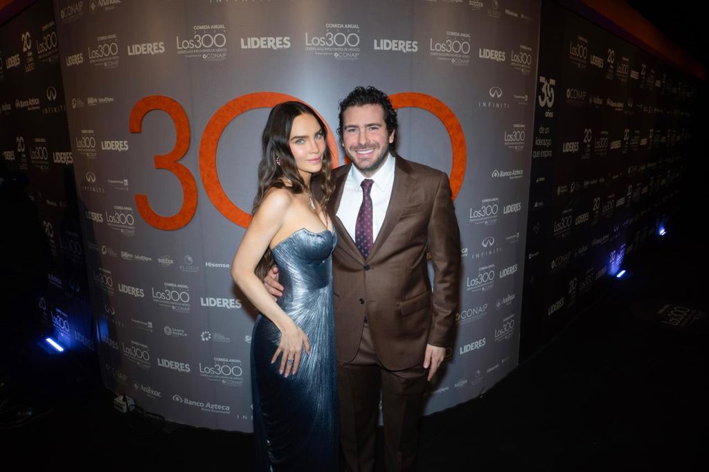 Belinda acudió acompañada de su hermano, Nacho Peregrín