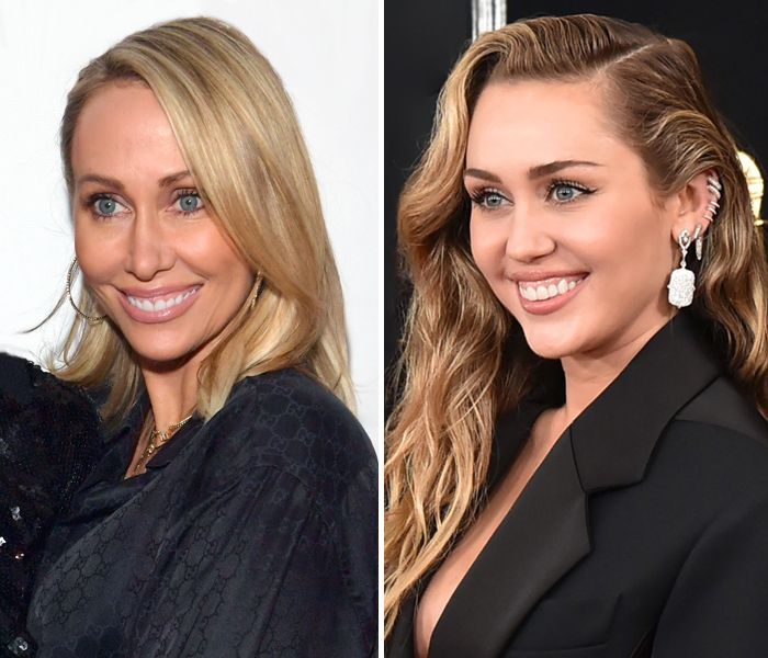Miley Cyrus y su madre Tish Cyrus