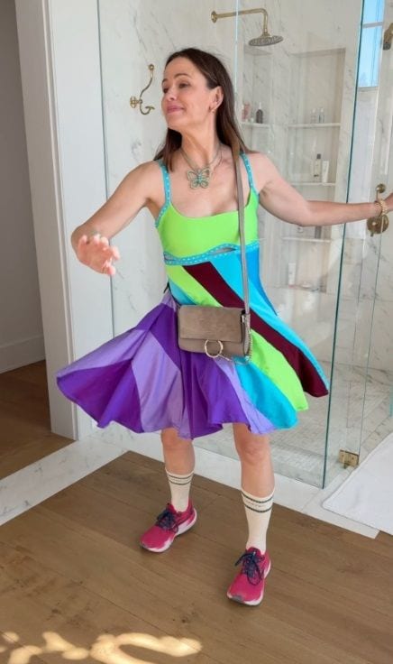 Plano entero de Jennifer Garner disfrazada en Halloween 2024